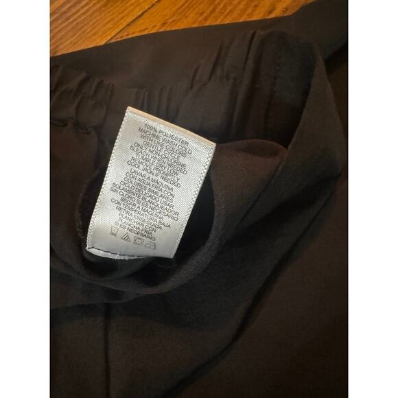 Christian Siriano Womens Runway Style Pants XL Black Lightweight Pull On Elastic - Picture 8 of 11